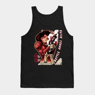 Grewishka's Wrath - Face the Adversary in Alita T-Shirt Tank Top